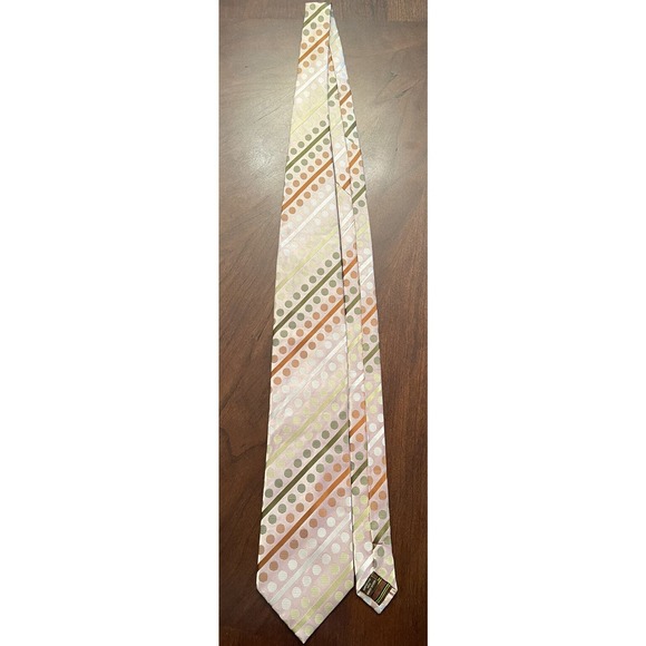 Bcbg Attitude All Imported Silk Hand Sewn Men’s Neck Tie - Picture 3 of 9